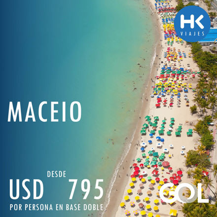 Imagen de MACEIO CON VERANO PAJUÇARA BY TROPICALIS TEMPORADA BAJA