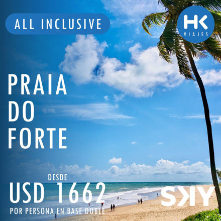 Imagen de PRAIA DO FORTE CON IBEROSTAR BAHIA TEMPORADA BAJA
