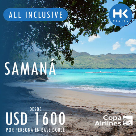 Imagen de SAMANÁ CON VIVA WYNDHAM TEMPORADA BAJA