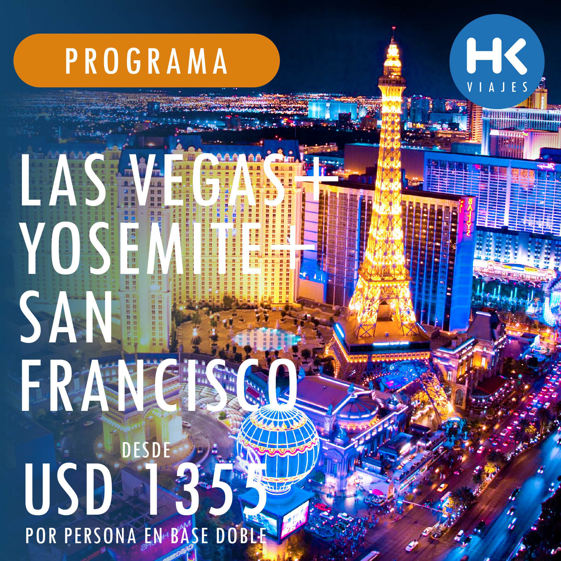 Imagen de LAS VEGAS, YOSEMITE y SAN FRANCISCO